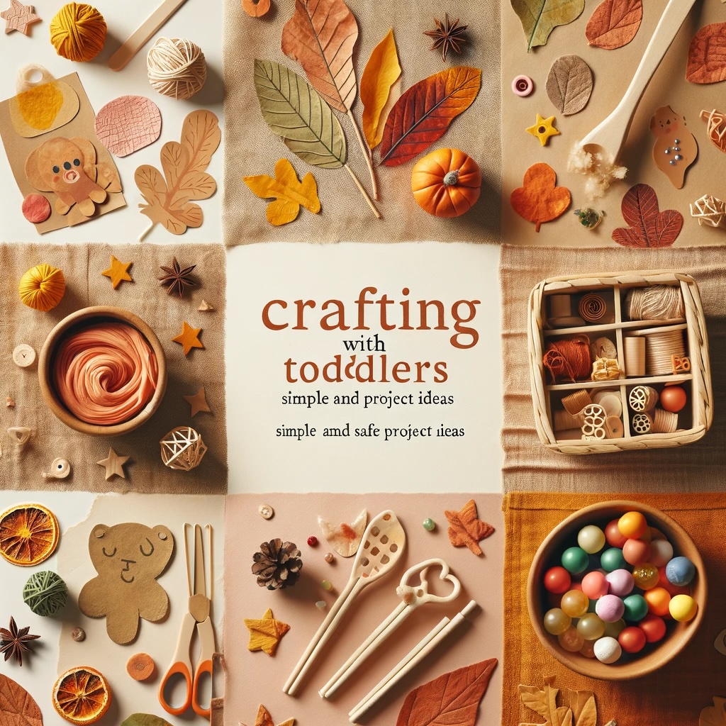 Crafting with Toddlers- Simple and Safe Project Ideas