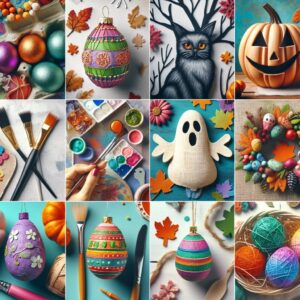 various festive season crafts