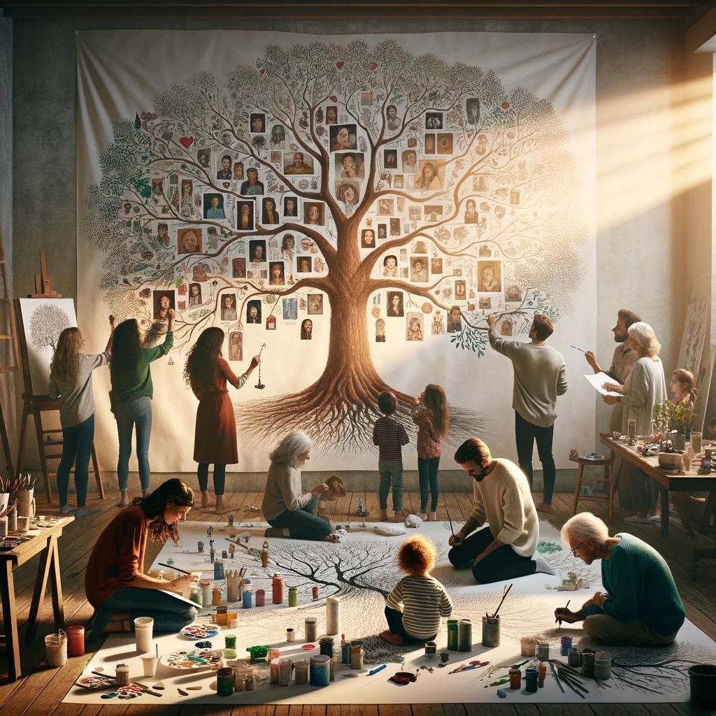 Family Tree Mural