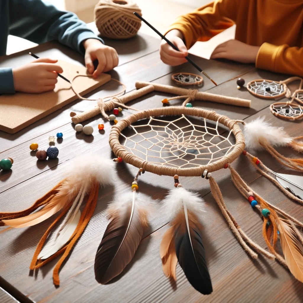 Native American Dream Catcher Craft